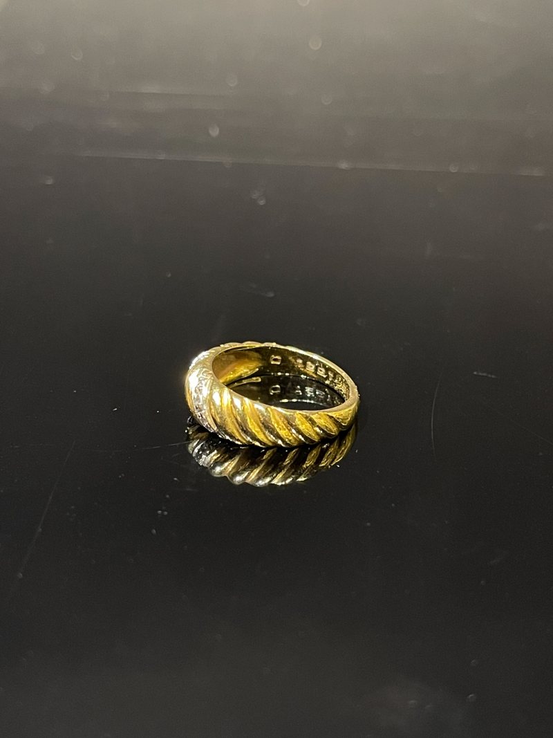 尚美Chaumet Paris黄金钻石戒指 - 图3