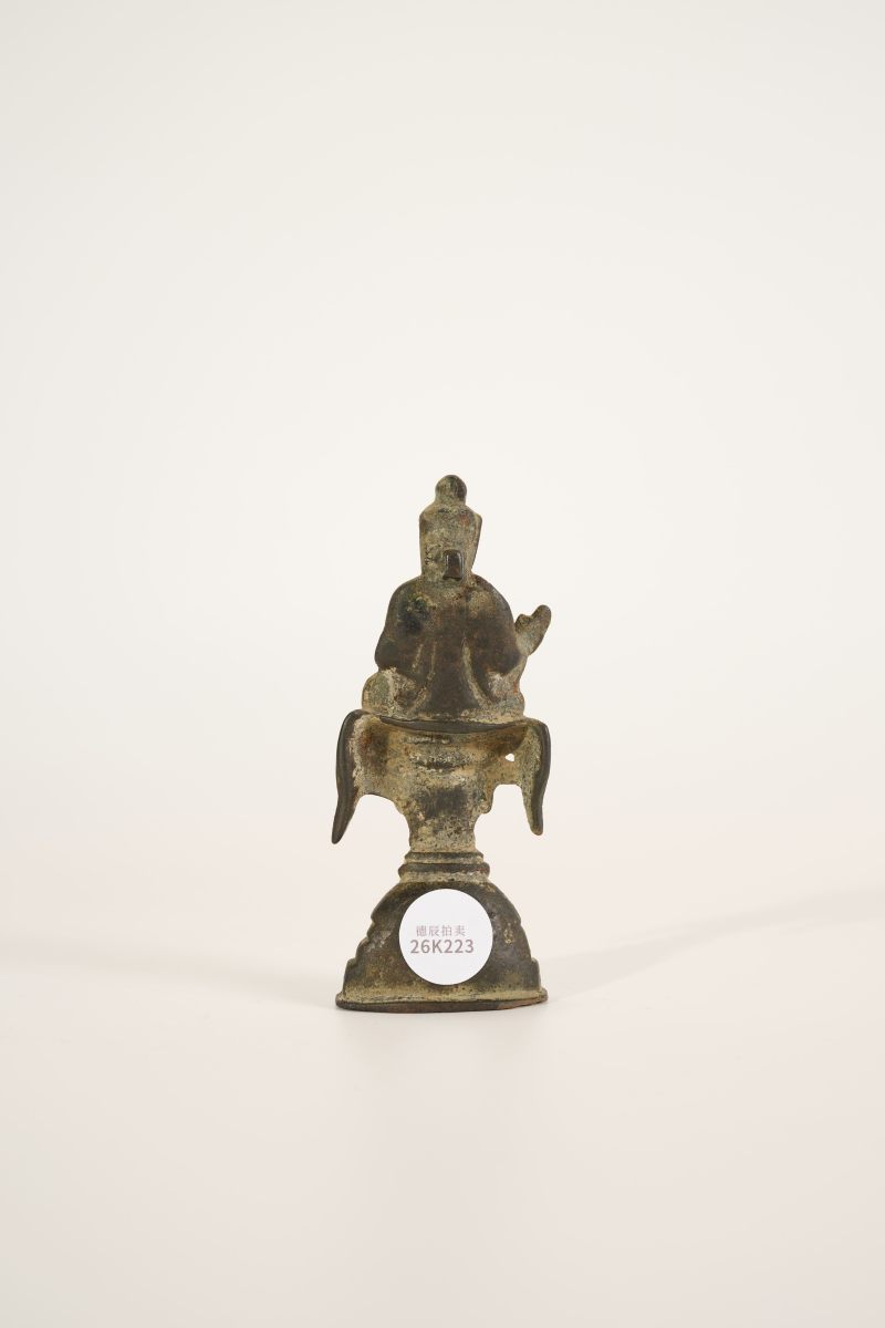 Lot915 明 铜释迦牟尼 - 图5