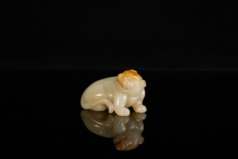 Lot1063 清 青玉伏虎 - 图4
