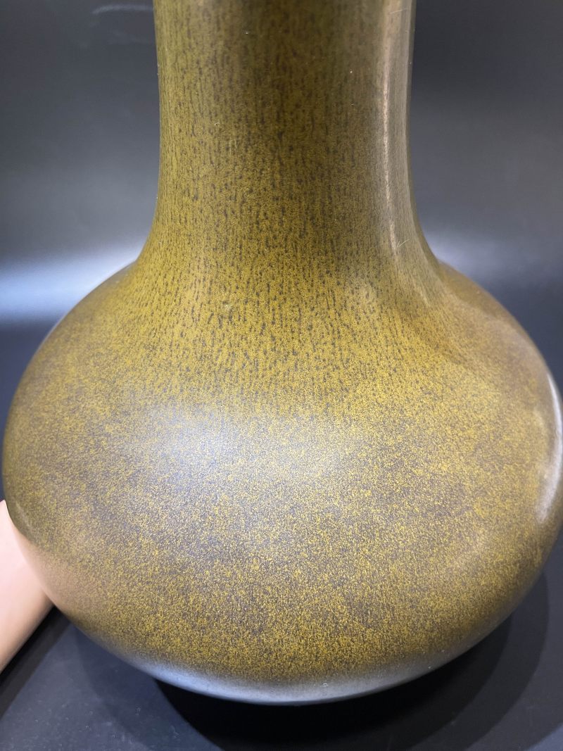 清光绪 厂官釉荸荠瓶 - 图6