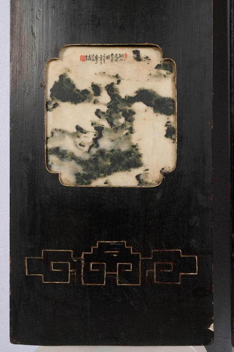 Lot1028 民国 大理石挂屏 六屏 - 图12