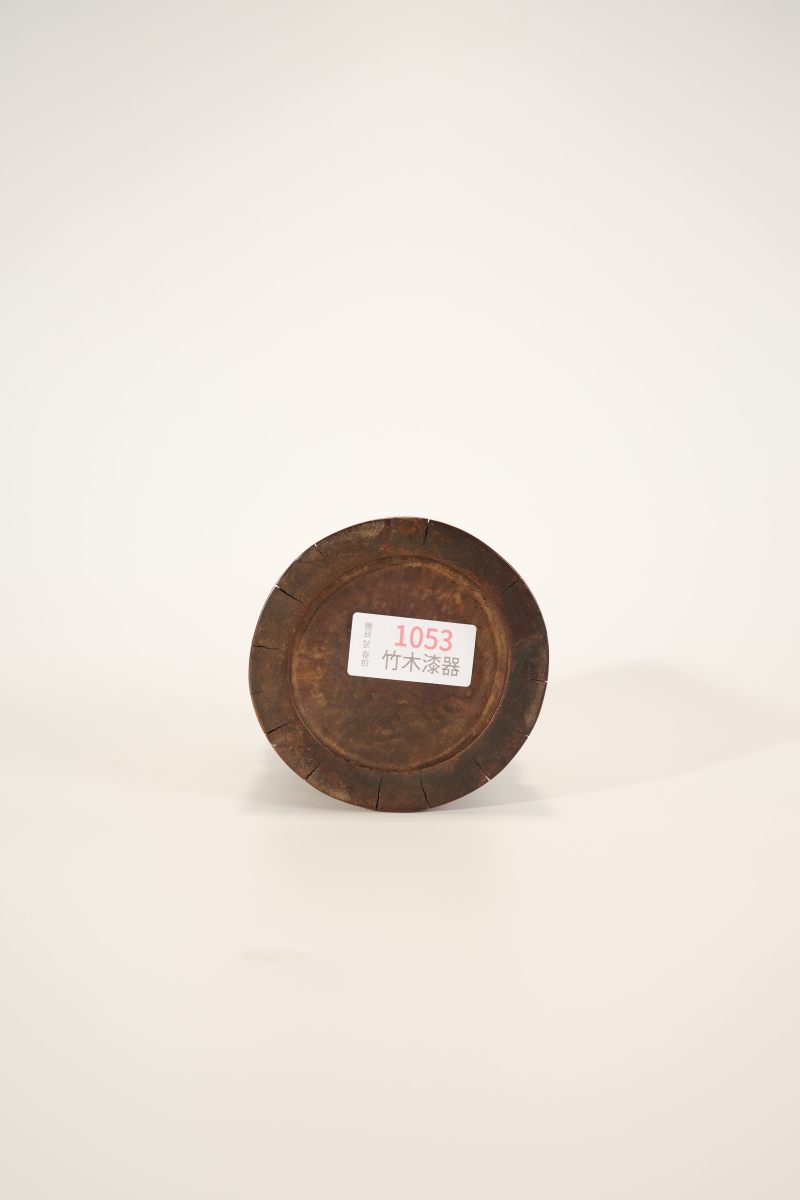 Lot1053 清 竹雕仙人乘槎笔筒 - 图8