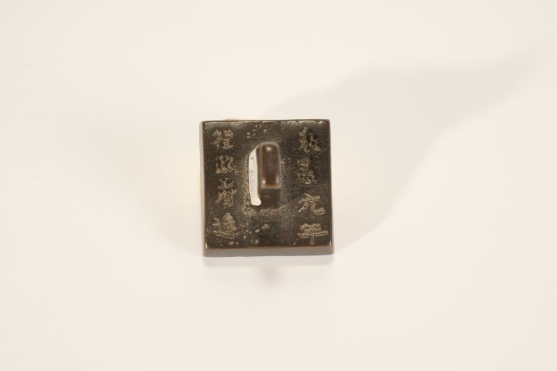 Lot950 铜印章一对 - 图5