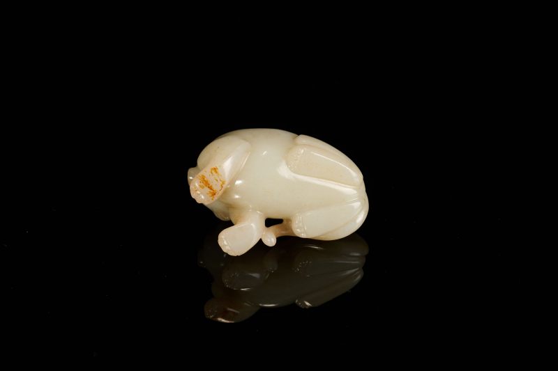Lot1063 清 青玉伏虎 - 图8