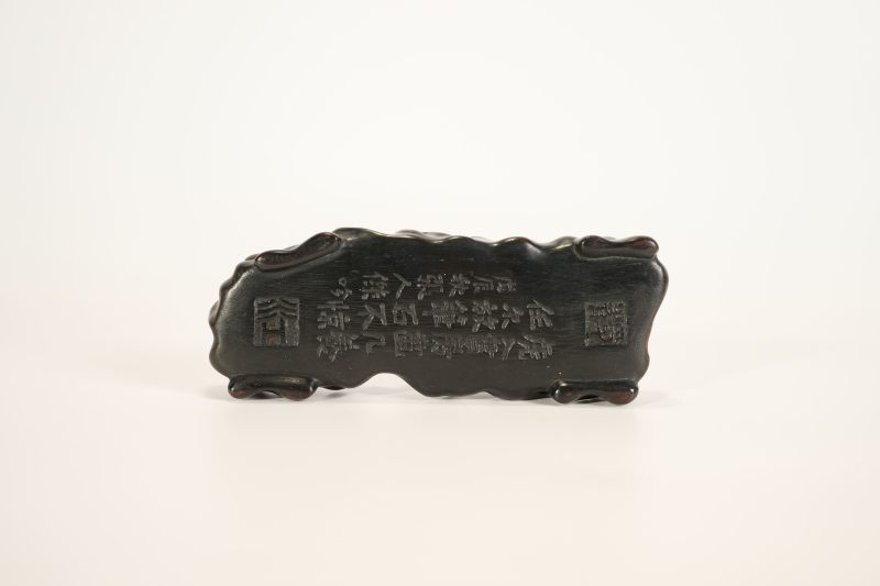 Lot970 清 张人杰款灵璧石山子摆件 - 图6