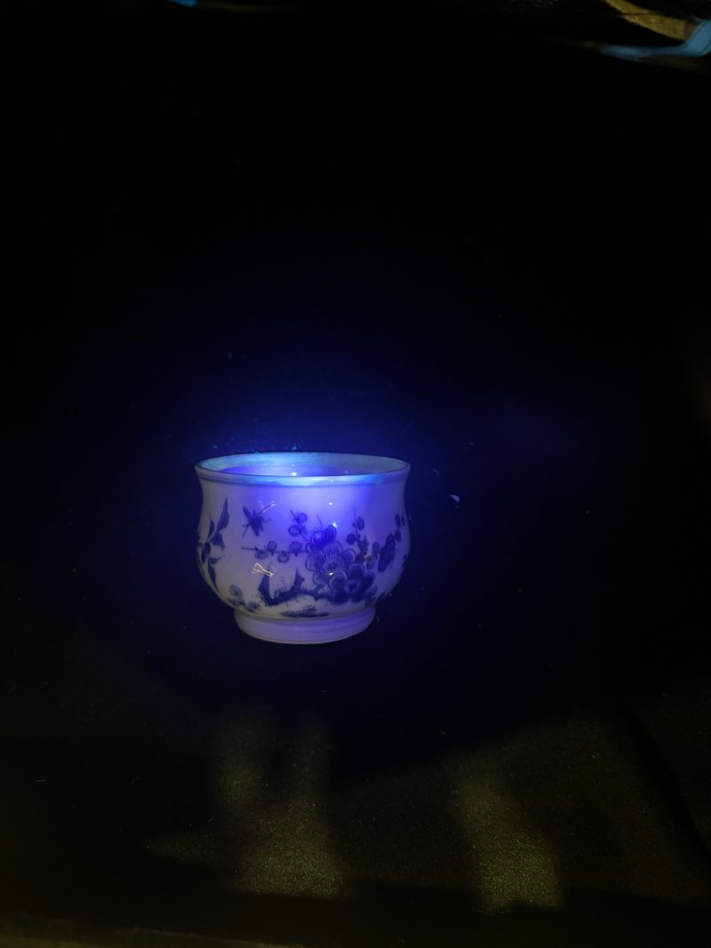 明崇祯 青花折枝花卉纹香薰 - 图15