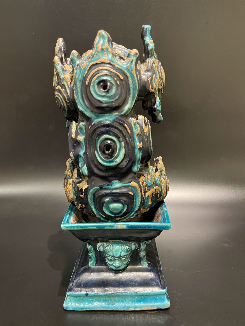 明 珐华仙人洞造像香薰 - 图3