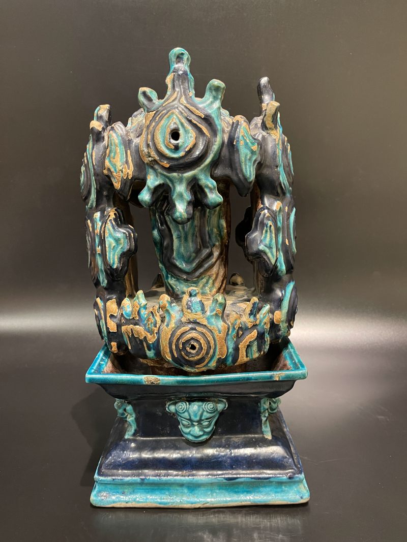 明 珐华仙人洞造像香薰 - 图4