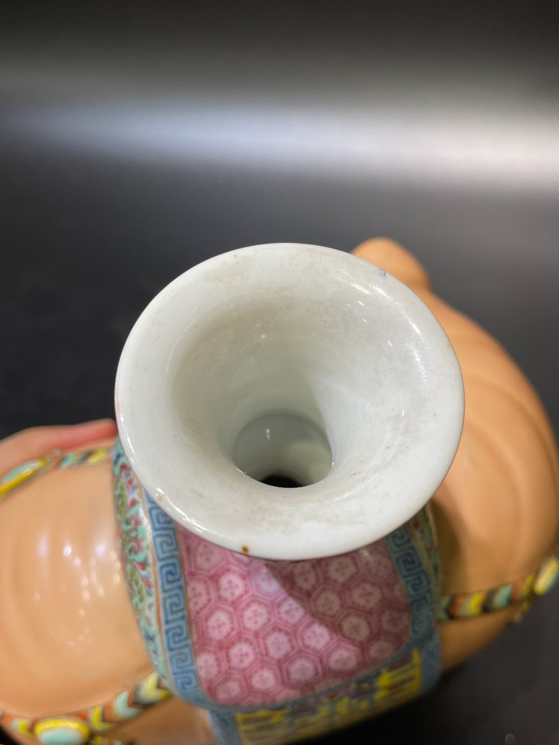 清 粉彩太平有象摆件 - 图12