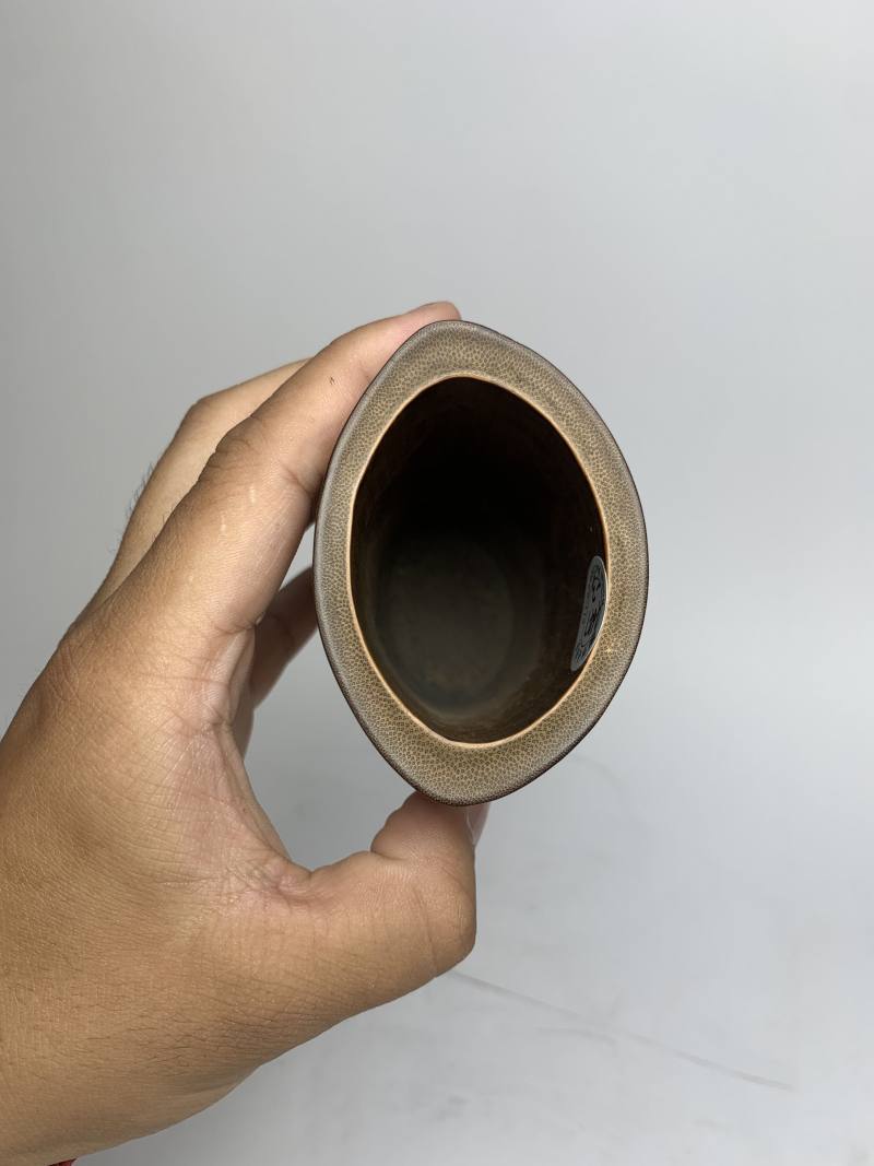 清咸丰 庄元植刻金文竹笔筒 - 图10