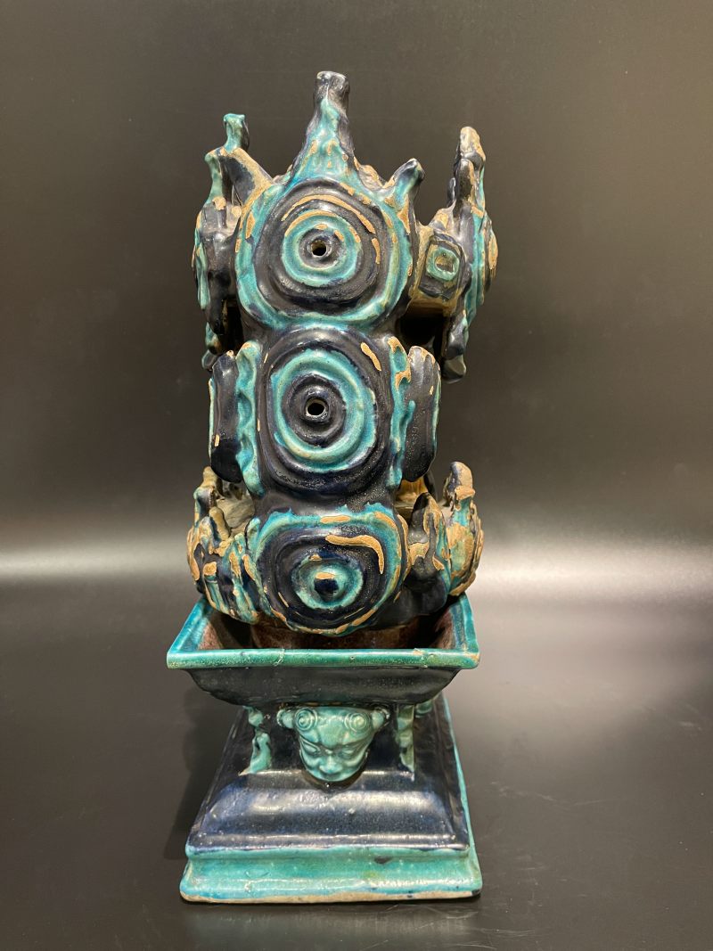 明 珐华仙人洞造像香薰 - 图5