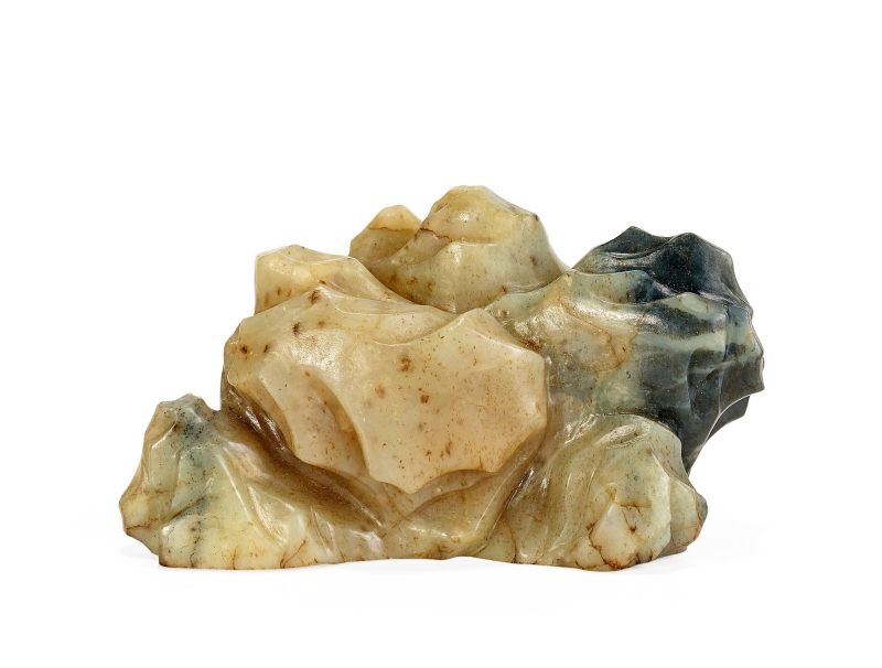 Lot1073 明 白玉山子摆件