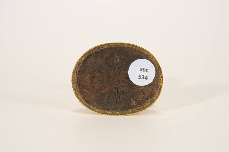 Lot913 清乾隆 铜鎏金弥勒菩萨 - 图8