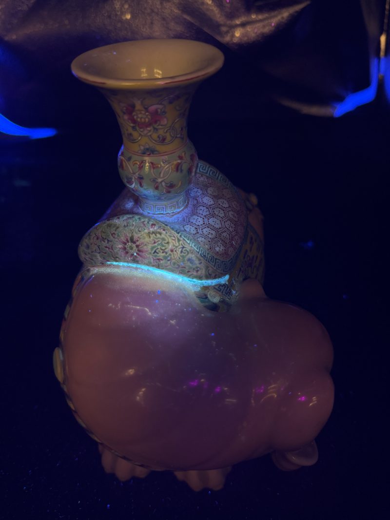 清 粉彩太平有象摆件 - 图16