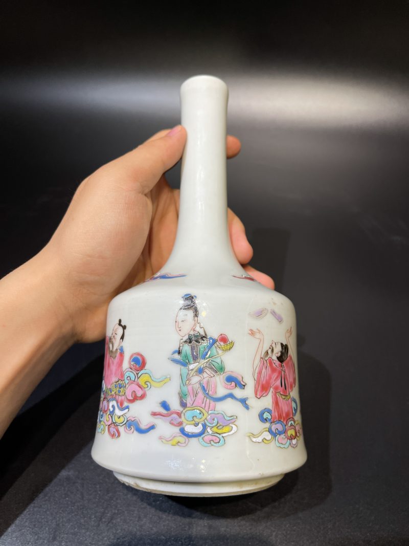 清雍正 粉彩八仙祝寿图摇玲尊 - 图10