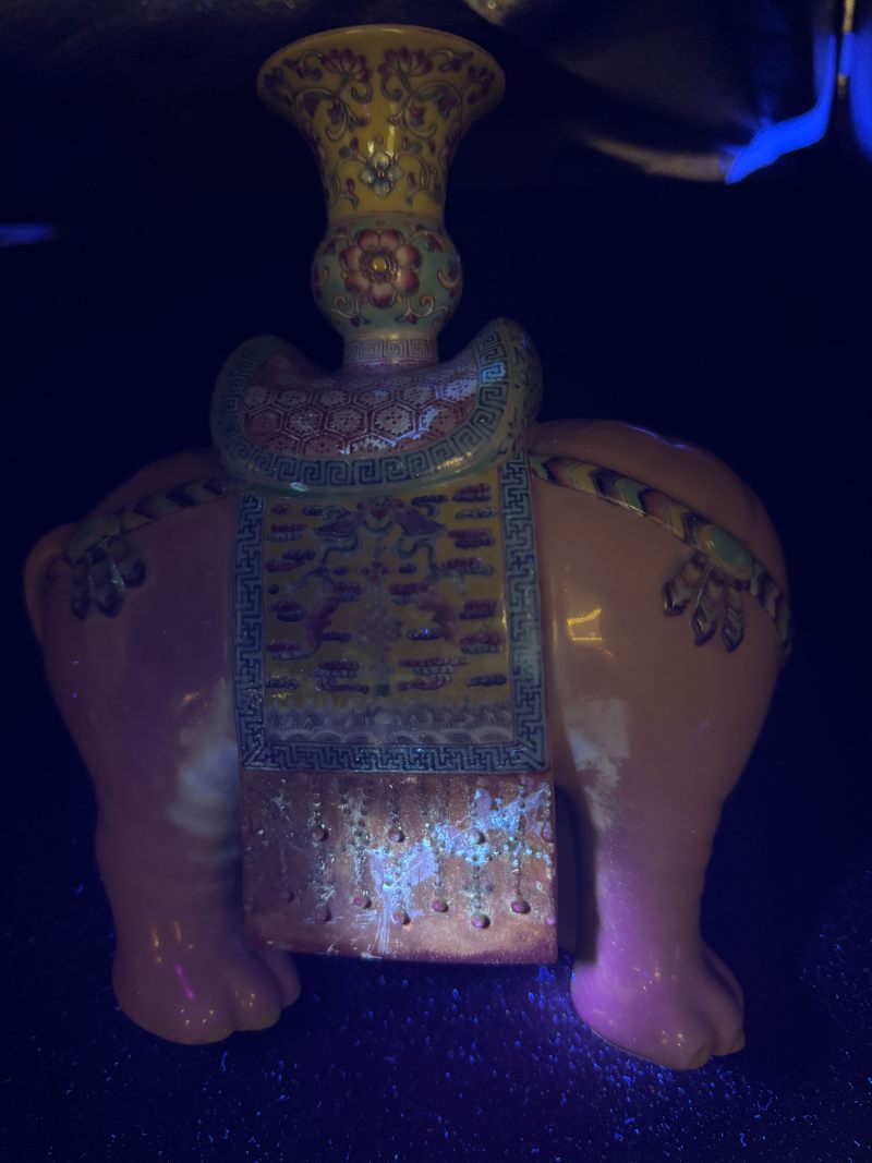 清 粉彩太平有象摆件 - 图17