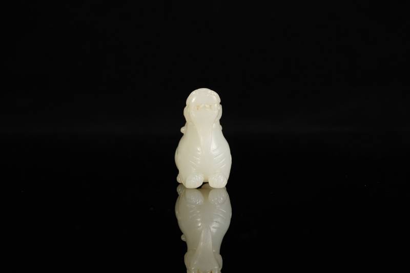 Lot1065 清 白玉辟邪 - 图5