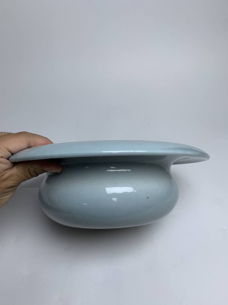 清 天青釉笔洗 - 图5