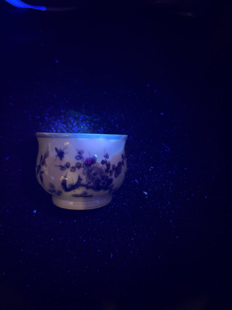 明崇祯 青花折枝花卉纹香薰 - 图16