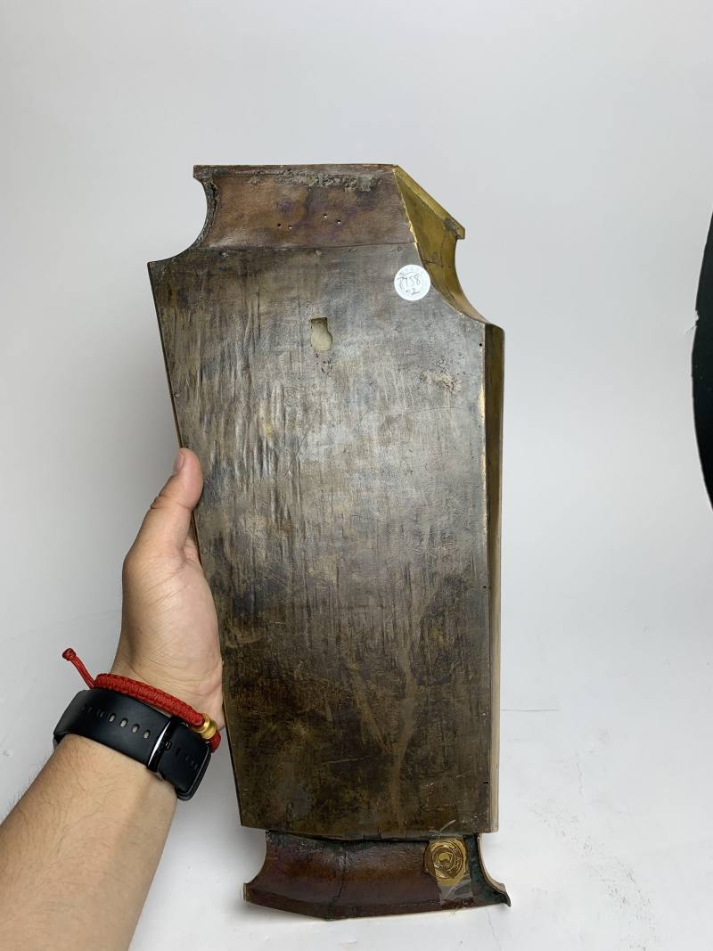 清乾隆 铜掐丝珐琅兽面纹璧瓶 - 图10