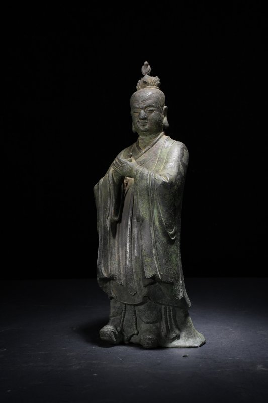 明 铜紫阳真人像 - 图2