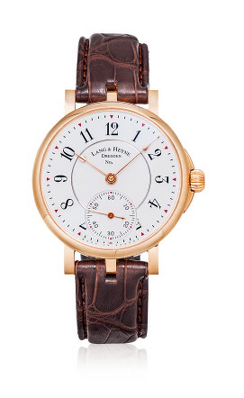 LANG & HEYNE Friedrich Ⅱ系列 18K玫瑰金手动上弦腕表 