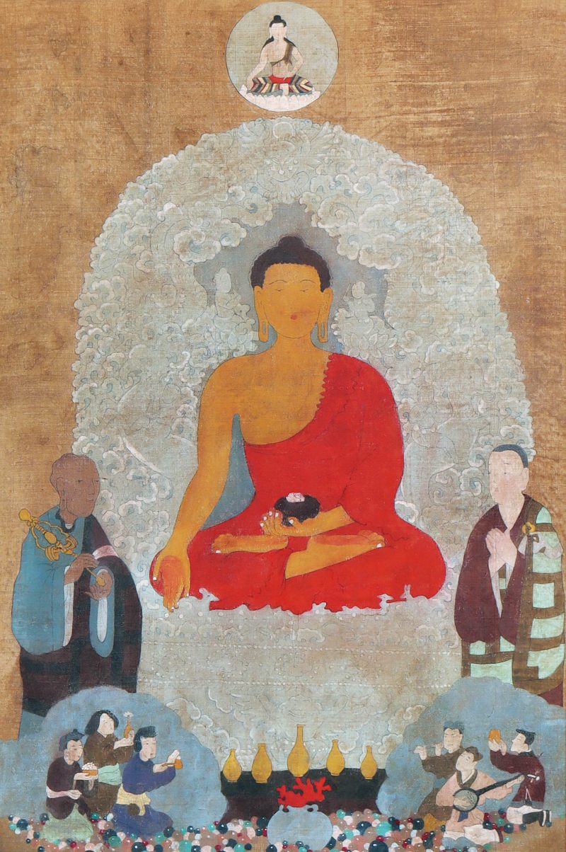 清 药师佛唐卡