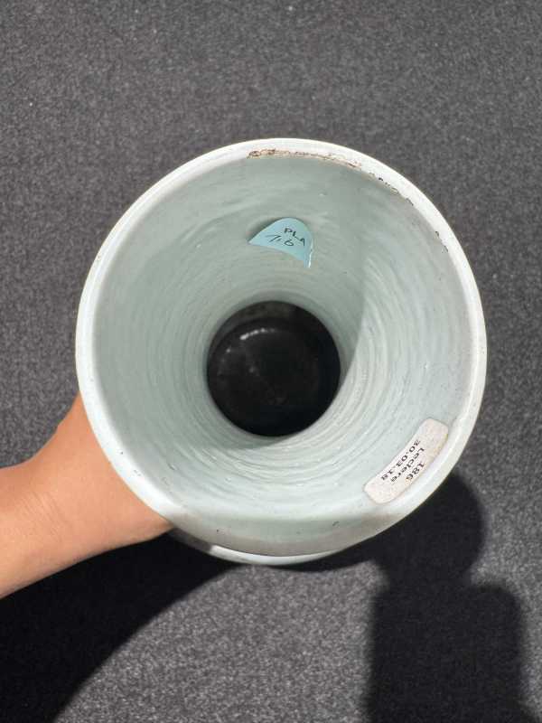 清乾隆 青花釉里红凤舞九天图荸荠瓶 - 图6