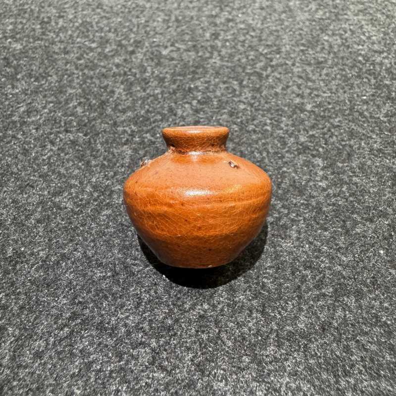 明 酱釉小罐 - 图4
