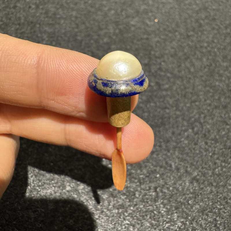 清 龙凤纹套红料烟壶 - 图8