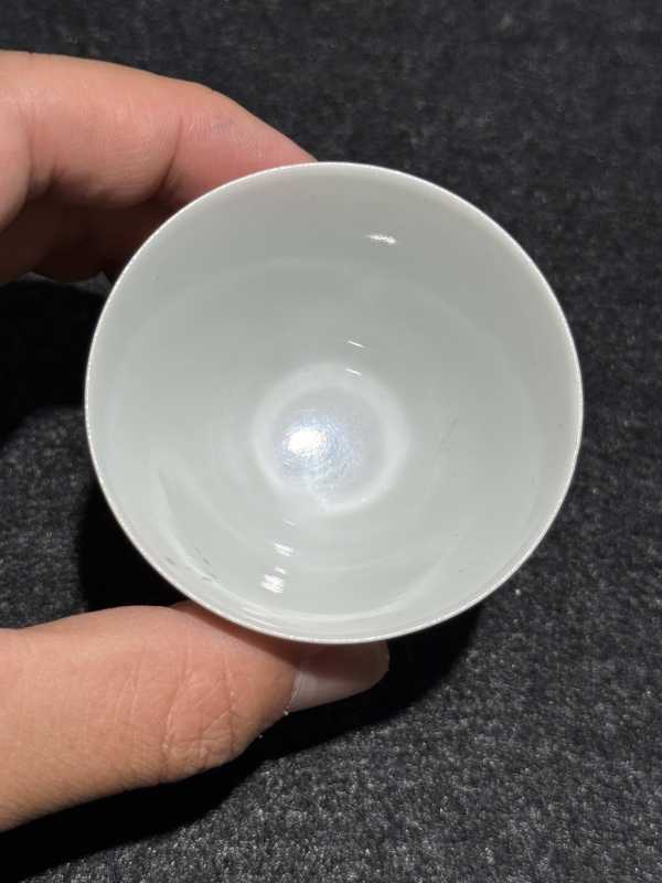 清嘉庆 粉彩八仙人物故事图杯一对 - 图8