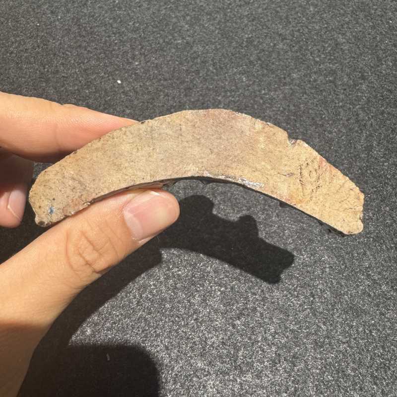 明 鹰狮瓷塑山子 - 图5