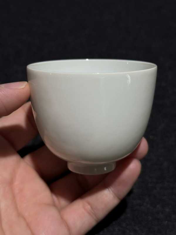 民国 粉彩蝶恋花纹杯 - 图8