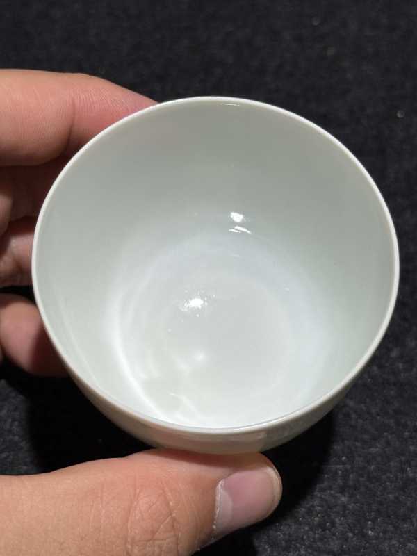 民国 粉彩蝶恋花纹杯 - 图10