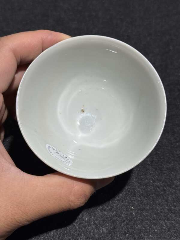 清康熙 青花杂宝纹茶圆 - 图7