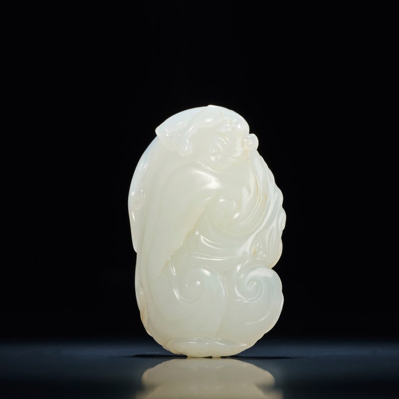 清 福至心灵玉佩