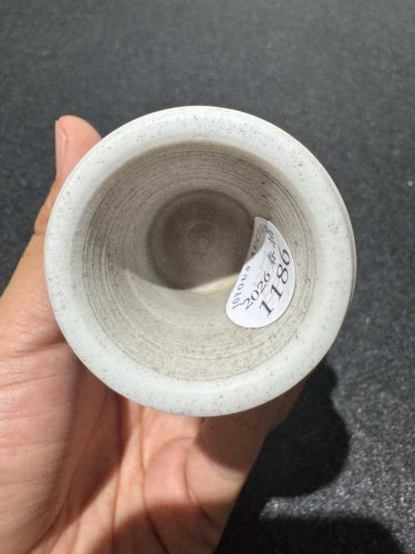 清康熙 青花教子图高足杯 - 图7