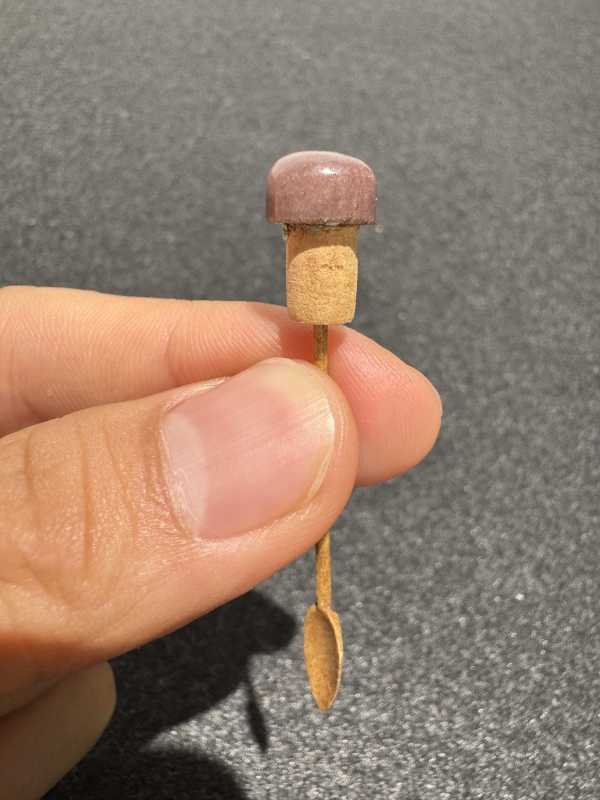 清 太狮少狮素三彩鼻烟壶 - 图9