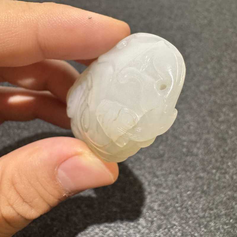 清 福至心灵玉佩 - 图7
