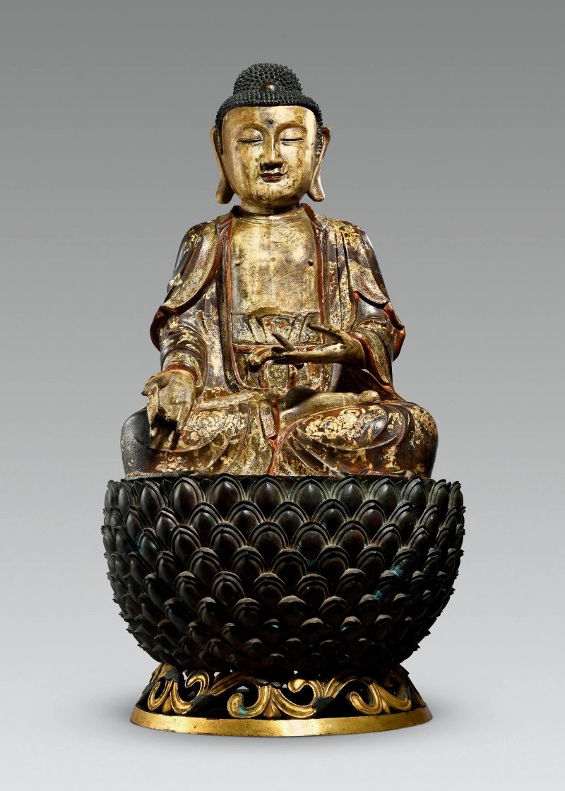明代 药师佛像