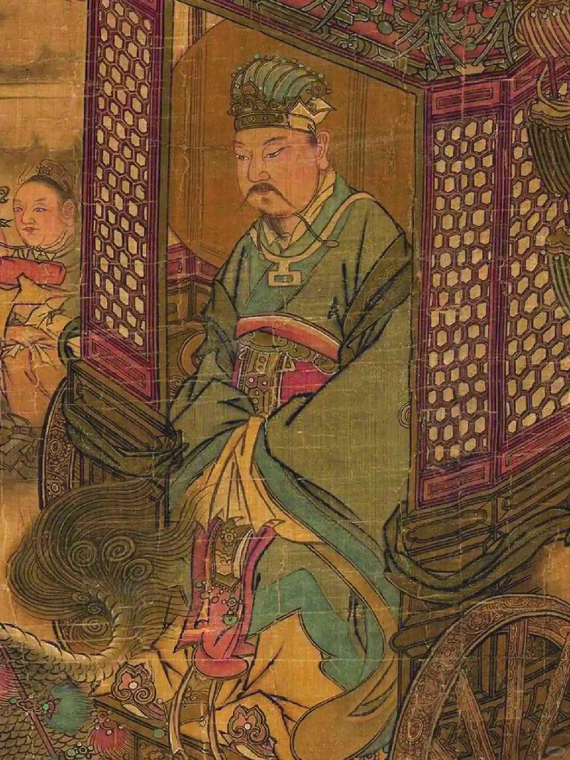 明 仙官出巡赴会人物故事纹镜 - 图10