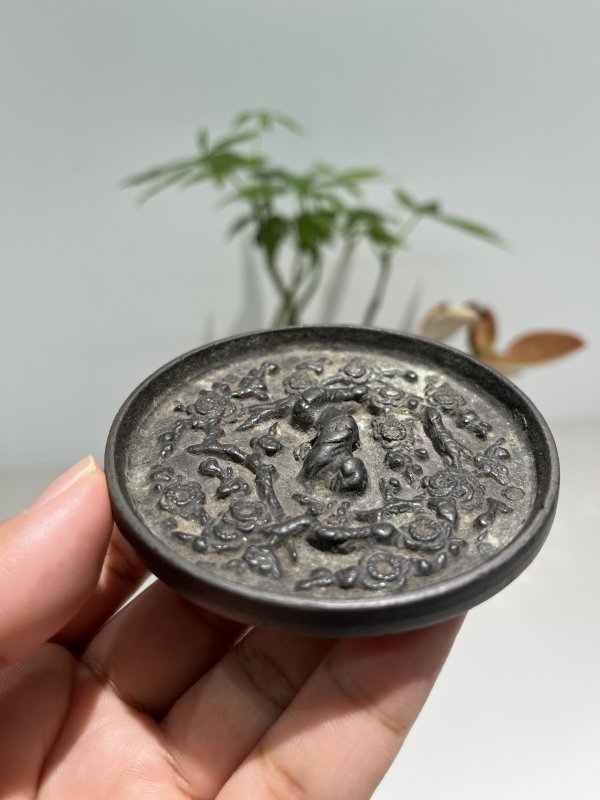 明 暗香疏影纹镜 - 图5