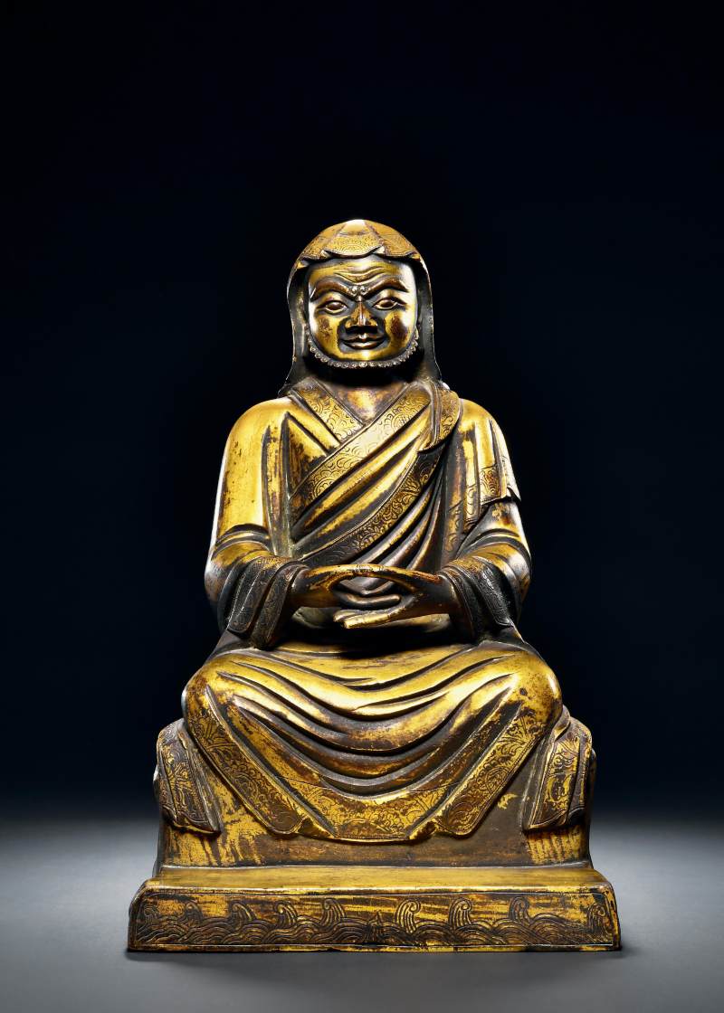 清康熙（1661-1722年） 阿氏多尊者像