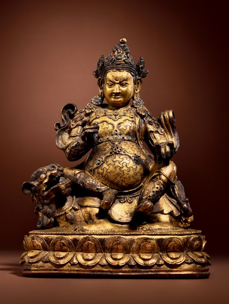 14世纪 财宝天王像
