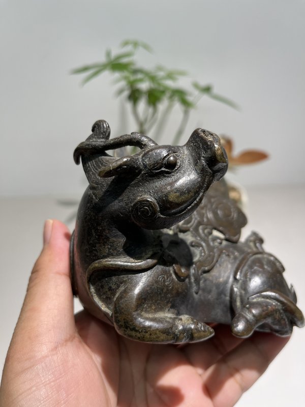 明 犀牛望月镜架 - 图5