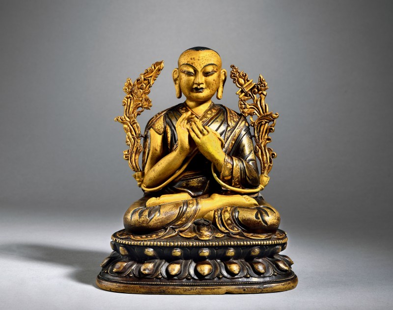 清乾隆（1736-1795年）宗喀巴像
