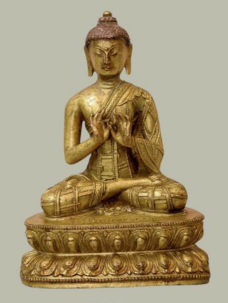 清雍正（1723-1735年） 上师像 - 图4