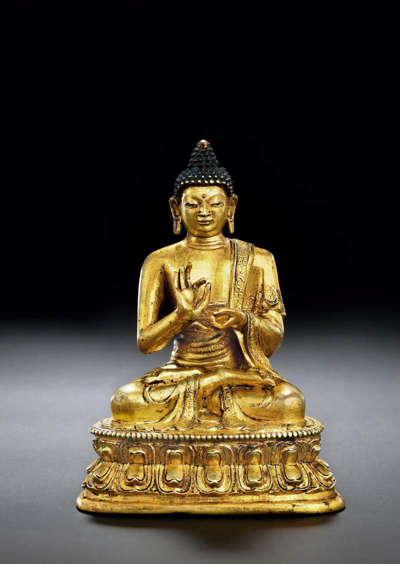 清康熙（1661-1722年） 大日如来像