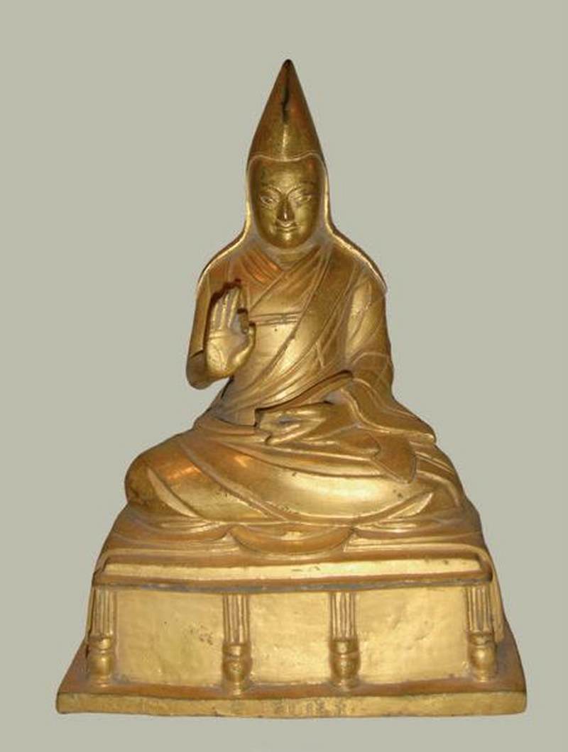 清雍正（1723-1735年） 上师像 - 图5