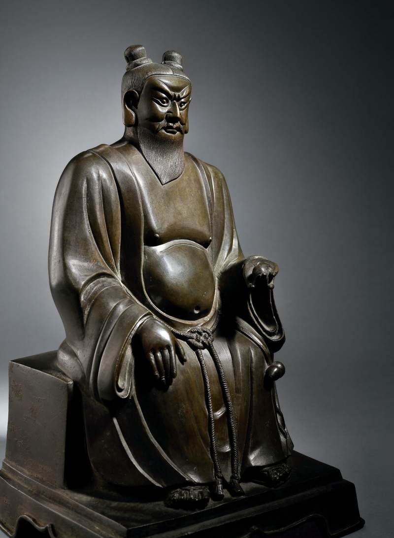 明代 紫阳真人像 - 图3